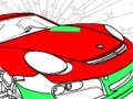 Gioco Kid's coloring: Beautiful car