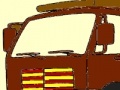 Gioco Big transport truck coloring