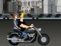 Gioco Johnny Bravo driving a motorcycle