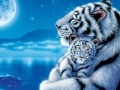 Gioco Mother and Baby Tiger Puzzle