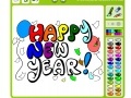 Gioco Happy New Year Coloring