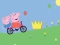 Gioco Peppa Pig on bike