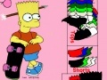 Gioco Dress up Bart!