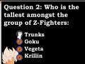 Gioco Dragonball Z: Trivia