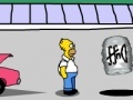 Gioco The Simpsons In Homers Beer Run