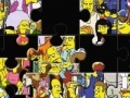 Gioco Simpsons characters puzzle