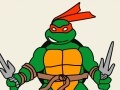 Gioco Coloring Teenage Mutant Ninja Turtles