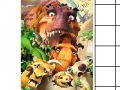 Gioco Ice Age 3. Dawn of the Dinosaurs puzzle