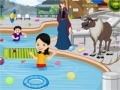 Gioco Frozen Pool Party Cleaning