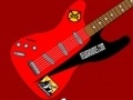 Gioco Red and Black Guitar