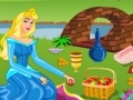 Gioco Princess Aurora. Picnic cleaning