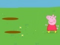 Gioco Little Pig. Jumping in puddles