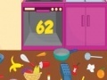 Gioco Pregnant Dora cleaning kitchen
