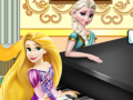 Gioco Elsa & Rapunzel Piano Contest