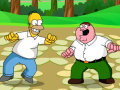 Gioco Street fight Homer Simpson Peter Griffin