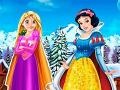 Gioco Rapunzel And Snow White Winter Dress Up