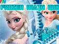 Gioco Frozen Math Quiz