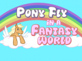 Gioco Pony fly in a fantasy world
