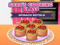 Gioco Sara’s Cooking Class Spinach Rotolo