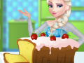 Gioco Elsa cooking Pound Cake