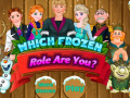 Gioco Which Frozen Role Are You