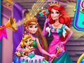 Gioco Anna And Ariel Princess Ball Dress Up