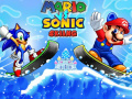 Gioco Mario vs Sonic Skiing