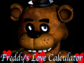 Gioco Five nights at Freddy's: Freddy's Love Calculator