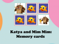 Gioco Kate and Mim Mim: Memory cards