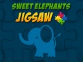 Gioco Sweet Elephants Jigsaw
