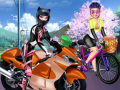 Gioco Sisters Motorcycle Vs Bike