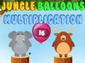 Gioco Jungle balloons multiplication