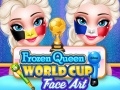 Gioco Frozen Queen World Cup Face Art
