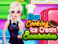 Gioco Elsa Cooking Ice Cream Sandwiches