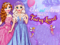 Gioco Elsa and Anna Sent to Fairyland