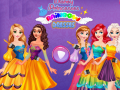 Gioco Disney Princesses Rainbow Dresses