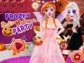 Gioco Frozen Sisters Halloween Party