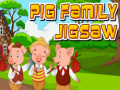 Gioco Pig Family Jigsaw