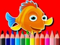 Gioco Back To School: Fish Coloring Book