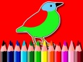 Gioco Back To School: Birds Coloring Book