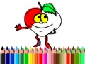 Gioco Back To School: Fruits Coloring