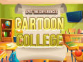 Gioco Spot the Differences Cartoon College