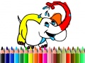 Gioco Back To School: Elephant coloring