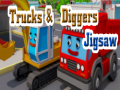 Gioco Trucks & Digger Jigsaw 