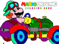 Gioco Mario Driving Coloring Book