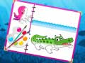 Gioco Sea Creatures Coloring Book