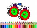Gioco Back To School: Monster Truck Coloring