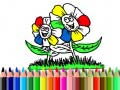 Gioco Back to School: Flowers Coloring