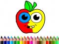 Gioco Back To School: Apple Coloring Book