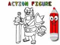 Gioco Back To School: Action Figure Coloring